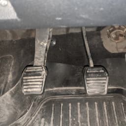 Car Rubber Brake Clutch Foot Pedal Pad Cover 97KB2457AB Part For Ford Fiesta MK5 Classic Ikon 2008 2007 2006 2005 2004 2003 2002