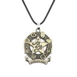 Anime JoJos Bizarre Adventure Necklace Red Stone of Aja Necklace Pendant Joseph Joestar Cosplay Accessories