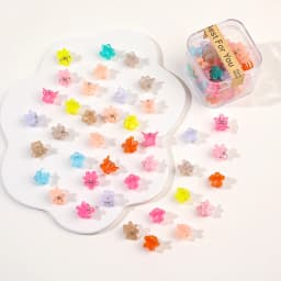 40PCS/Lot Hair Accessories For Girls Colorful Sweet Cute Small Crab Hair Claws Clips Kids Hairpins Headwear Baby Hair Accessory