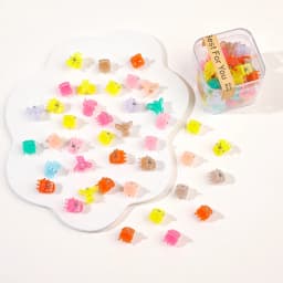 40PCS/Lot Hair Accessories For Girls Colorful Sweet Cute Small Crab Hair Claws Clips Kids Hairpins Headwear Baby Hair Accessory