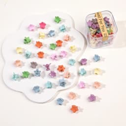 40PCS/Lot Hair Accessories For Girls Colorful Sweet Cute Small Crab Hair Claws Clips Kids Hairpins Headwear Baby Hair Accessory