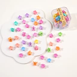 40PCS/Lot Hair Accessories For Girls Colorful Sweet Cute Small Crab Hair Claws Clips Kids Hairpins Headwear Baby Hair Accessory