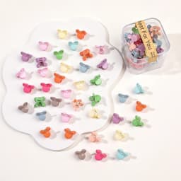 40PCS/Lot Hair Accessories For Girls Colorful Sweet Cute Small Crab Hair Claws Clips Kids Hairpins Headwear Baby Hair Accessory