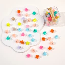 40PCS/Lot Hair Accessories For Girls Colorful Sweet Cute Small Crab Hair Claws Clips Kids Hairpins Headwear Baby Hair Accessory
