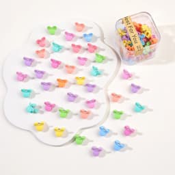 40PCS/Lot Hair Accessories For Girls Colorful Sweet Cute Small Crab Hair Claws Clips Kids Hairpins Headwear Baby Hair Accessory