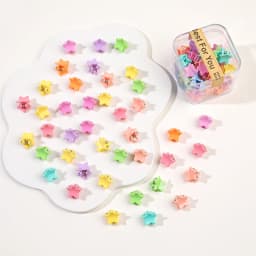 40PCS/Lot Hair Accessories For Girls Colorful Sweet Cute Small Crab Hair Claws Clips Kids Hairpins Headwear Baby Hair Accessory