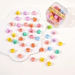 40PCS/Lot Hair Accessories For Girls Colorful Sweet Cute Small Crab Hair Claws Clips Kids Hairpins Headwear Baby Hair Accessory