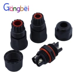 IP68 L12 L16 L20 L25 Waterproof Cable Connector 2/3/4Pin Screw Wiring Terminal Wire Connectors for Electrical Light Junction Box