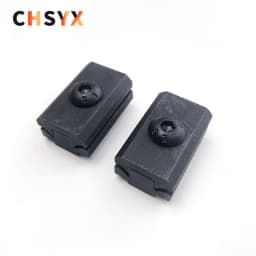 2PCS/Lot Universal Semicircular key embryo fixture clamp For Vertical key machines accessories Yuema key duplicating