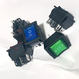 1Pcs KCD4 Rocker Switch ON-OFF-ON 3 Position 6 Pins Electrical Equipment With Light Power Switch 16A 250VAC/ 20A 125VAC
