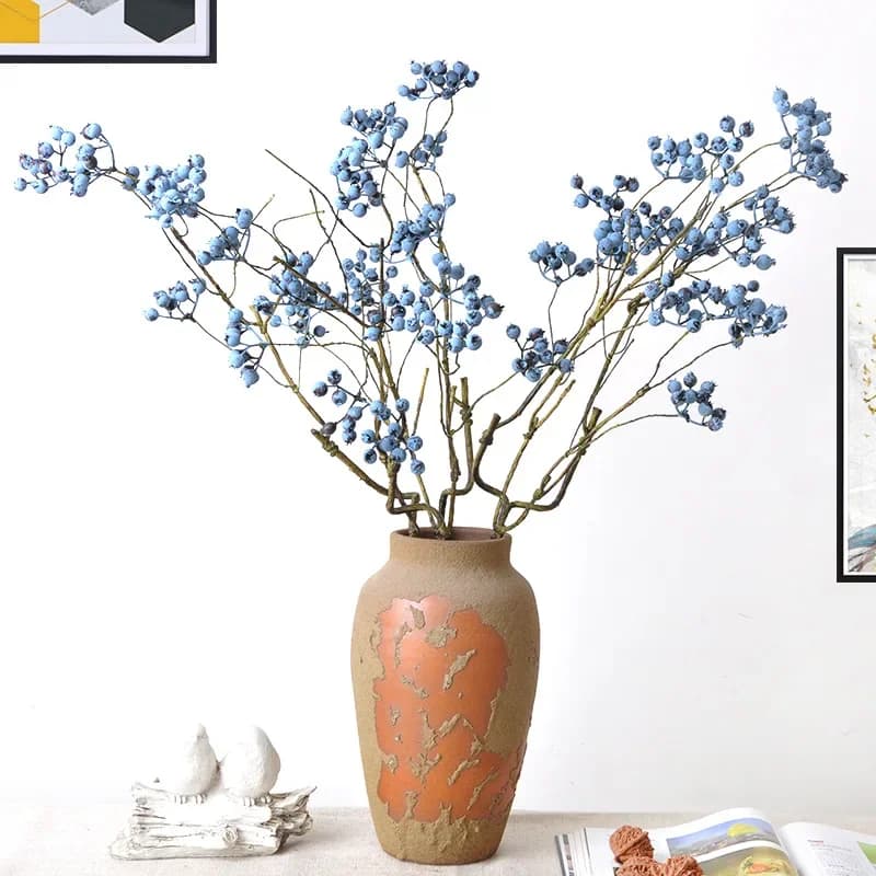 70CM Artificial Plants Simulation Flower Withered Branches Chinese Style Home Decor Luxury Fake Floral