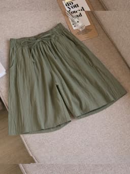 2026 Women Cotton Shorts Summer Casual Solid Two Pockets Shorts High Waist Loose Shorts for Girls Soft Cool Female Shorts