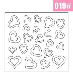 2pcs French Manicure Nail Wraps Stickers, Nail Art Form Fringe Tip Guides for DIY Nail Decoration