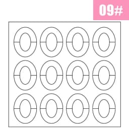 2pcs French Manicure Nail Wraps Stickers, Nail Art Form Fringe Tip Guides for DIY Nail Decoration
