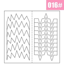 2pcs French Manicure Nail Wraps Stickers, Nail Art Form Fringe Tip Guides for DIY Nail Decoration
