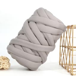 500G Thick Chunky Yarn Cored Cotton Wool Tube Yarn for DIY Blanket Hat Bulky Arm Roving Handwork Knitting Spin Yarn