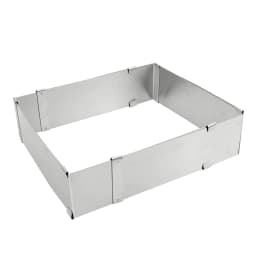 Adjustable Mousse Ring DIY Cake Decorating Mould Square Cake Mold Stainless Steel Bakeware Dessert Baking Tool Cake Tools