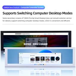 8.8 Inch IPS Type C Secondary Screen USB-C Interface Computer Monitoring CPU GPU RAM Dislpay Smart Screen No Need AIDA64