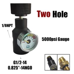 HPA Universal Fill Adapter of Marker Coil Remote Hose Line High Pressure UFA CO2 Tank On/Off ASA G1/2