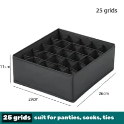Organizer For Underwear Socks Bra Pants Scarf Tie Storage Box Jeans Clothing Organization Dividers For Drawers Clothes Organizer