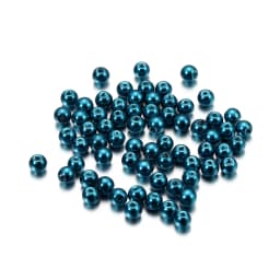100Pcs/Lot 4/6/8/10mm Round Glass Bead Imitation Pearl Beads for DIY Earrings Necklace Jewelry Making Findings Accessories