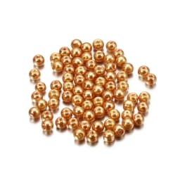 100Pcs/Lot 4/6/8/10mm Round Glass Bead Imitation Pearl Beads for DIY Earrings Necklace Jewelry Making Findings Accessories
