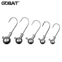 Jig Head Hook Fishing 1g 2g 3g 4g 5g 7g 8g 10g 12g 14g 16g 28g Fishhook for Soft Lure Slow Jigging Bass Rig Cranks Barbed Hook