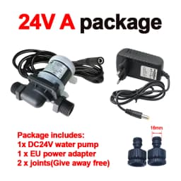 JT-750D4-12 DC 24DC Adjustable Circulating Boost Water Pump 24V -40℃ ~100℃ GB