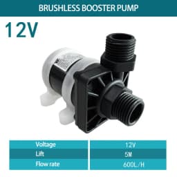 JT-750D4-12 DC 24DC Adjustable Circulating Boost Water Pump 24V -40℃ ~100℃ GB