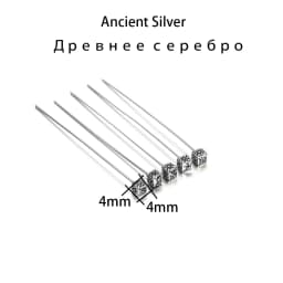 20pcs 50mm Gold Flower Head Pins For Jewelry Making Diy Beads Ball Pins Needles Findings Women Jewelry Accessories Headpin