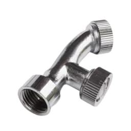 Electric Sprinkler Atomizing Nozzle Chrome-plated Alloy Double Nozzle Accessories Agriculture Spray Nozzle For Garden Plant Care
