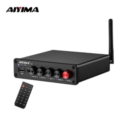 AIYIMA B01 Bluetooth Power Amplifier 2.1 Sound Amplificador Speaker Home Audio Amp A03 TPA3116 Subwoofer Amplifier 50Wx2+100W