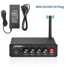 AIYIMA B01 Bluetooth Power Amplifier 2.1 Sound Amplificador Speaker Home Audio Amp A03 TPA3116 Subwoofer Amplifier 50Wx2+100W