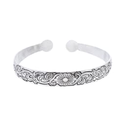 Women Cuff Bracelet Tibetan Silver Fashion Carving Vintage Boho Ethnic Bracelet Exaggerated Wide Bohemian Bracelets Female