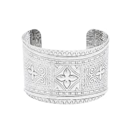 Women Cuff Bracelet Tibetan Silver Fashion Carving Vintage Boho Ethnic Bracelet Exaggerated Wide Bohemian Bracelets Female