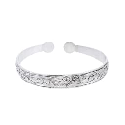 Women Cuff Bracelet Tibetan Silver Fashion Carving Vintage Boho Ethnic Bracelet Exaggerated Wide Bohemian Bracelets Female