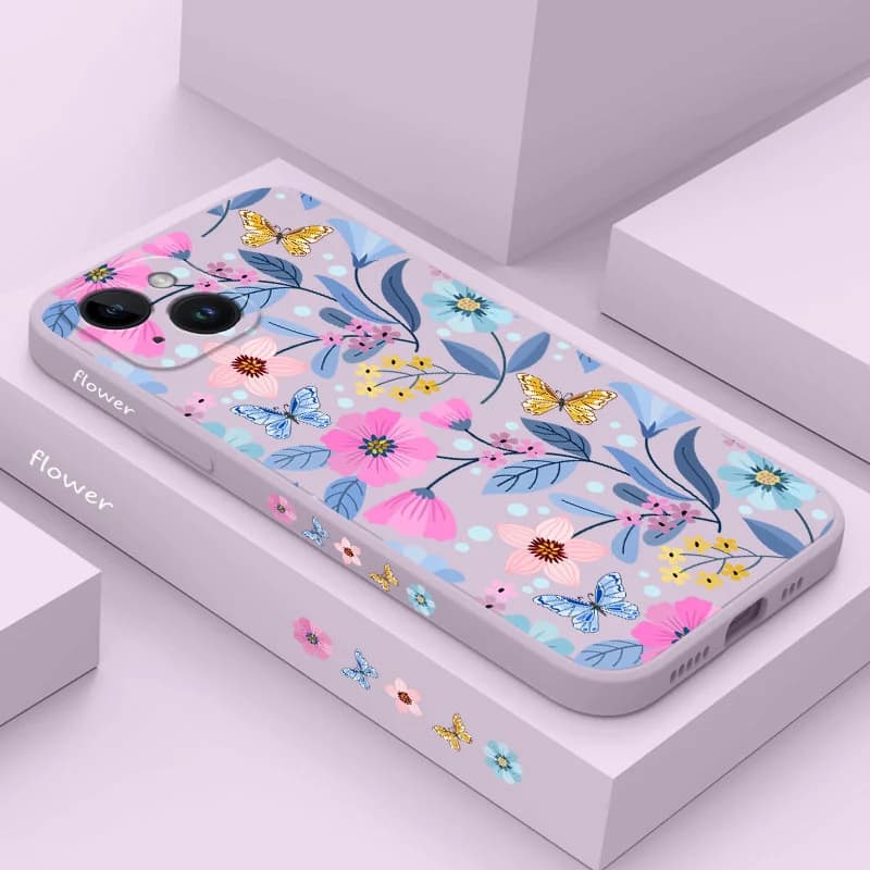 Miss Pattern Phone Case For iPhone 16 15 14 13 12 11 Pro Max Mini X XR XS SE2020 8 7 Plus 6 6S Plus Cover