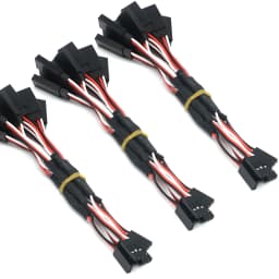 100/150/200/300/500mm RC Servo Y Extension Cord Cable Lead Wire For RC Servo JR Futaba RC Airplane Helicopter Car DIY