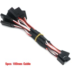 100/150/200/300/500mm RC Servo Y Extension Cord Cable Lead Wire For RC Servo JR Futaba RC Airplane Helicopter Car DIY