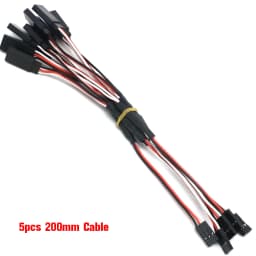 100/150/200/300/500mm RC Servo Y Extension Cord Cable Lead Wire For RC Servo JR Futaba RC Airplane Helicopter Car DIY