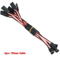 100/150/200/300/500mm RC Servo Y Extension Cord Cable Lead Wire For RC Servo JR Futaba RC Airplane Helicopter Car DIY