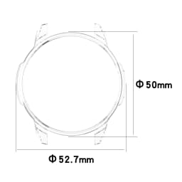 Watch Case For Honor Watch GS Pro Drop-proof Plating Protective Hard Case Smart Watch Fashion Half Package Protection Cover