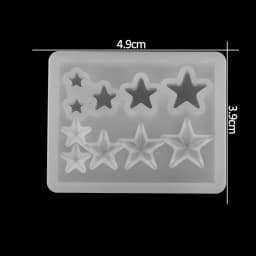 Earrings Pendants Silicone Molds UV Epoxy Resin Mold Cube Ball Beads Casting Mould for DIY Jewelry Making Necklace Bracelet Tool