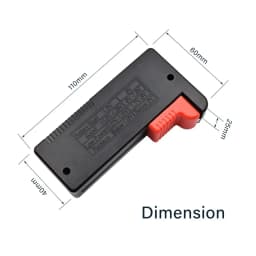 BT-168 BT-168D Digital Battery Capacity Tester 1.5V 9V AAA AA Button Cell Batteries Voltage Check Meter Indicator Measurement