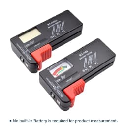 BT-168 BT-168D Digital Battery Capacity Tester 1.5V 9V AAA AA Button Cell Batteries Voltage Check Meter Indicator Measurement