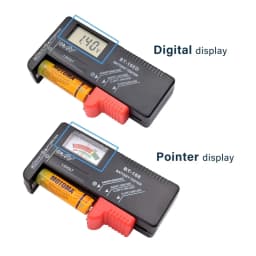 BT-168 BT-168D Digital Battery Capacity Tester 1.5V 9V AAA AA Button Cell Batteries Voltage Check Meter Indicator Measurement