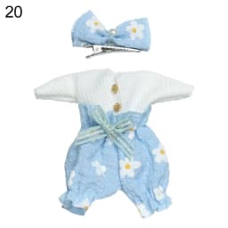 16cm Doll Clothes Cute Princess Dress For 1/8 BJD Doll Tops T-shirt Hoodies Jeans Pants Suit Lace Knitted Sweater Skirt Gift Toy
