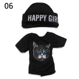 16cm Doll Clothes Cute Princess Dress For 1/8 BJD Doll Tops T-shirt Hoodies Jeans Pants Suit Lace Knitted Sweater Skirt Gift Toy