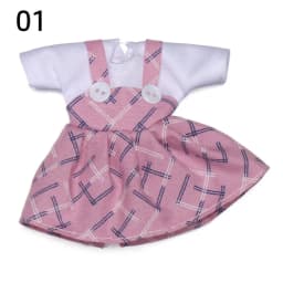 16cm Doll Clothes Cute Princess Dress For 1/8 BJD Doll Tops T-shirt Hoodies Jeans Pants Suit Lace Knitted Sweater Skirt Gift Toy