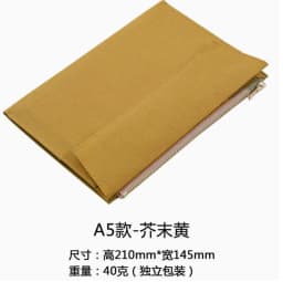 Canvas Cloth Zipper Pouch Pocket Leather Bound Notebook Planner Accessory Regular Passport Storage Bag File Folder Stationery